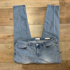 Jessica Simpson Rolled Cropped Skinny Jeans